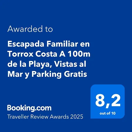 Apartmán Escapada Familiar En Costa A 100m De La Playa, Vistas Al Mar Y Parking Gratis